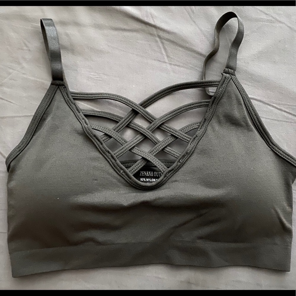 Gray Bralette